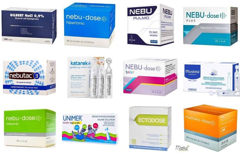 Inhalacje z soli fizjologicznej