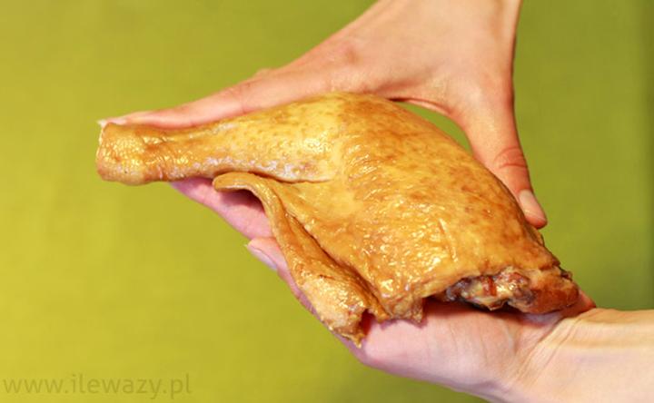 Kaloryczność udka z kurczaka