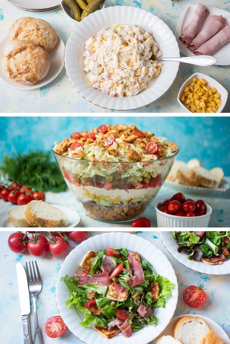 Kolorowe sałatki przepisy