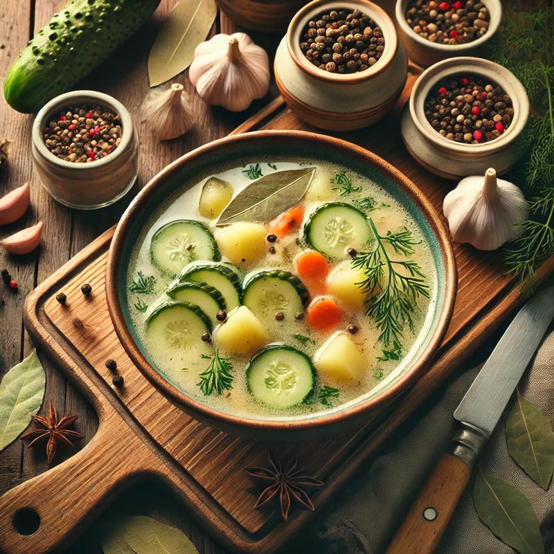 Nietypowe składniki do zupy ogórkowej
