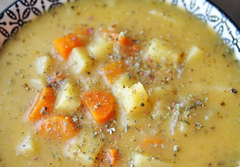 Wegańskie zupy ziemniaczane