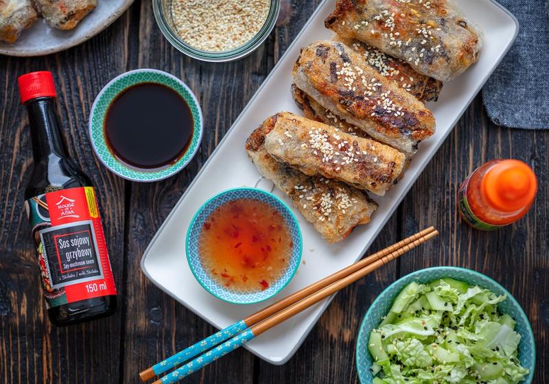 Chrupiące sajgonki jak zrobić