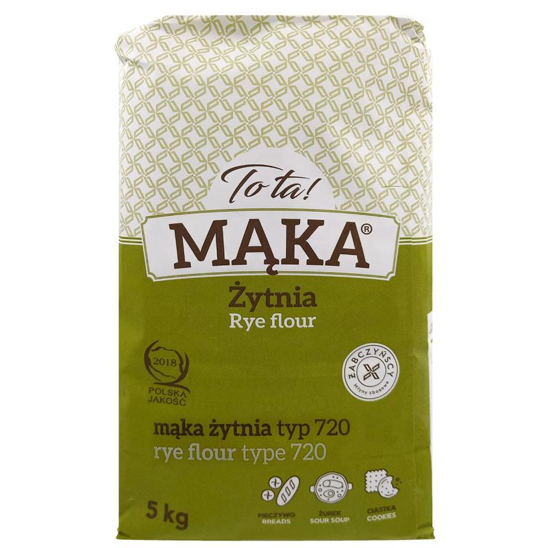 Mąka z różnych zbóż