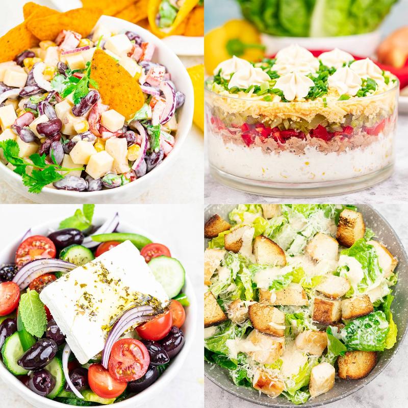 Smakowite sałatki na sylwestra, które zachwycą Twoich gości