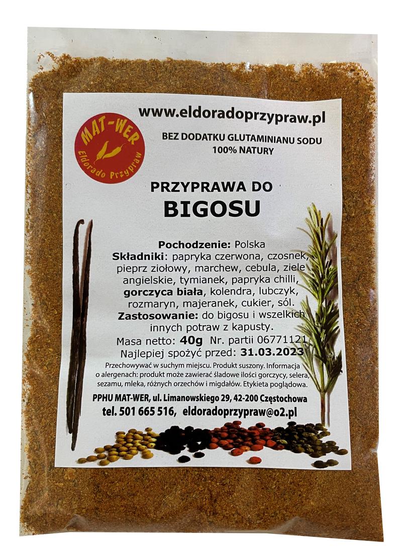 Zioła do kapusty w bigosie