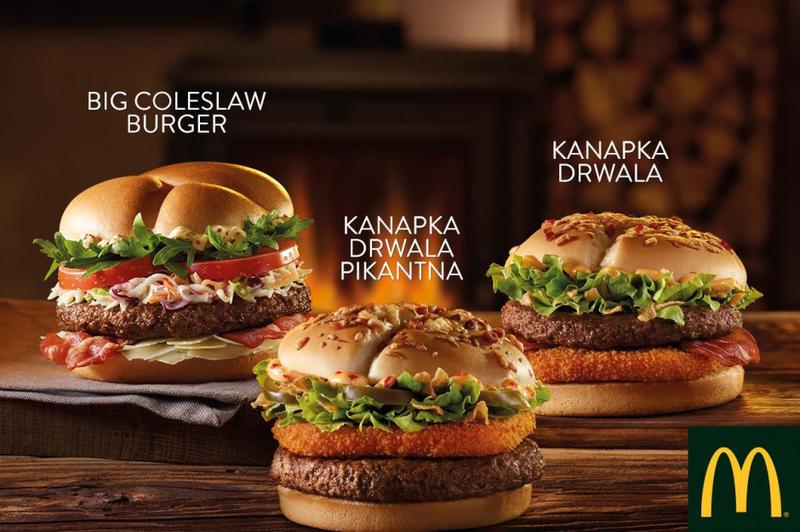 Ceny burgera drwala na ostro