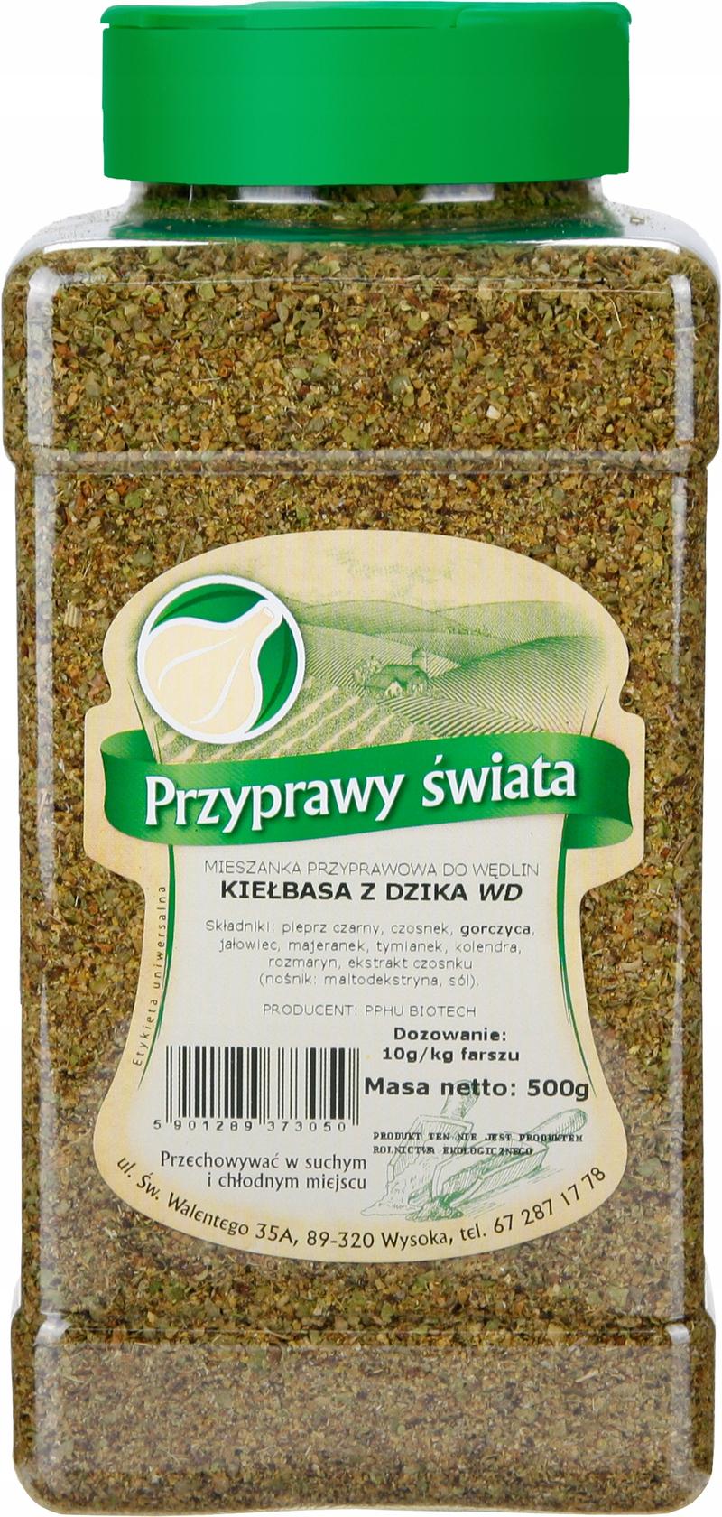 Przyprawy do kiełbasy drwala