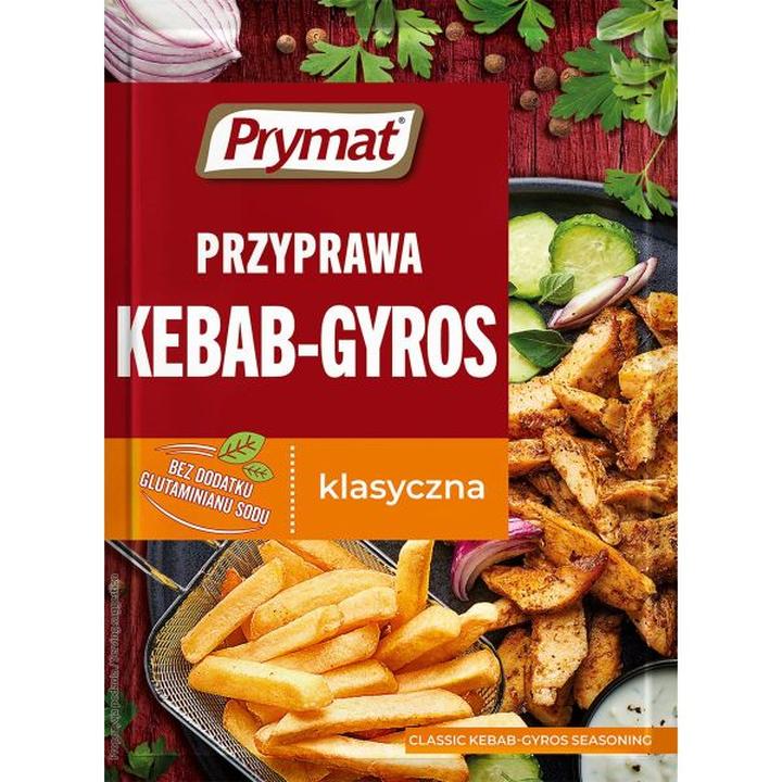 Tradycyjny i nowoczesny gyros