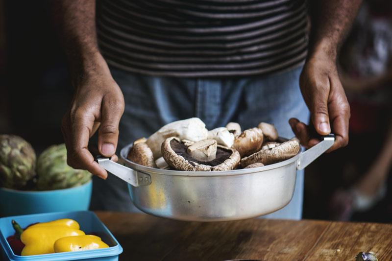 Wybór i przygotowanie grzybów