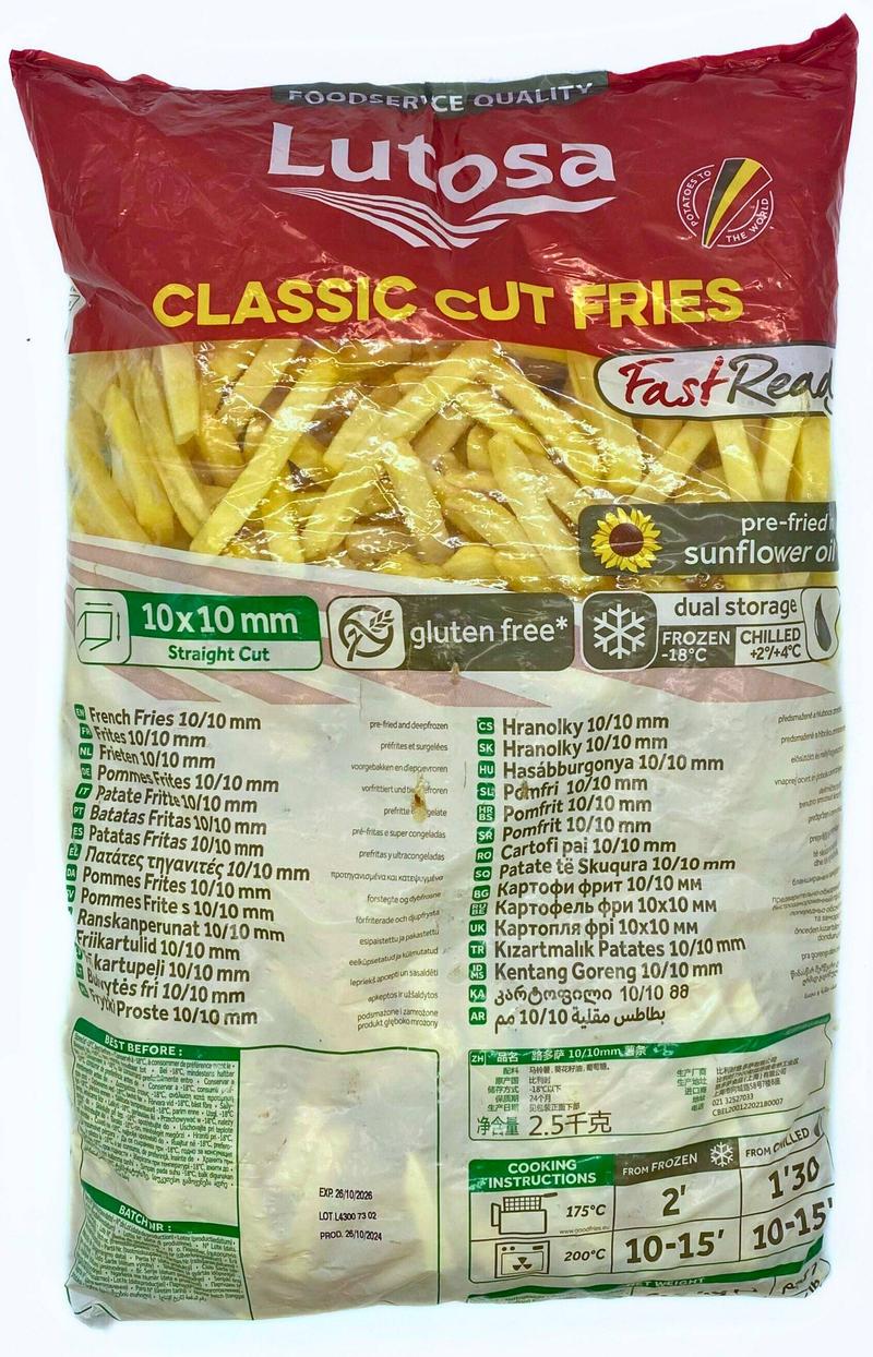 Czas pieczenia frytek