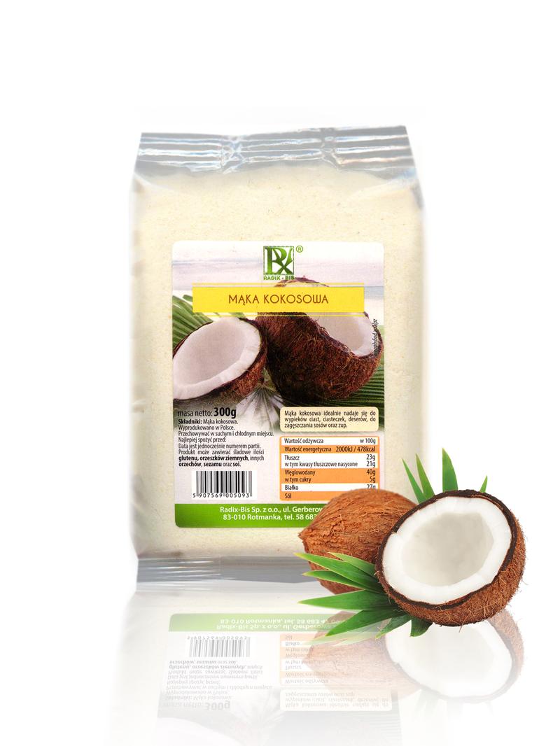 Przechowywanie mąki kokosowej